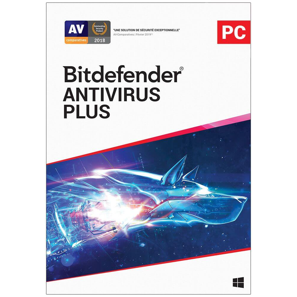 BITDEFENDER ANTIVIRUS PLUS 1PC, 1 AN
